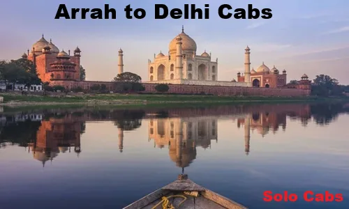 arrah to delhi cabs