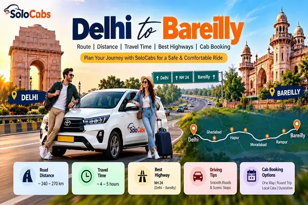 Delhi to Bareilly: The Complete Road Guide for a Smooth, Comfortable Journey
