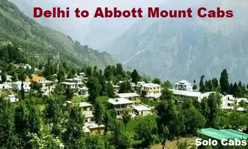 delhi to abbott mount cabs
