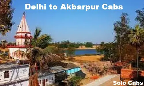 delhi to akbarpur cabs