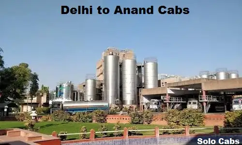 delhi to anand cabs