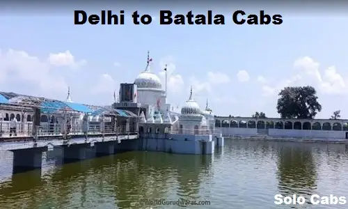 delhi to batala cabs