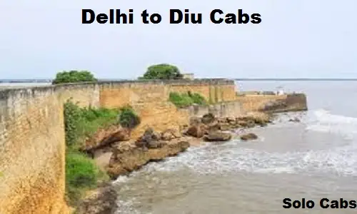 delhi to diu cabs