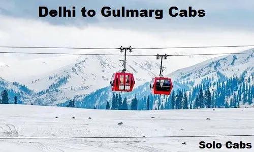 delhi to gulmarg cabs