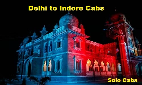 delhi to indore cabs