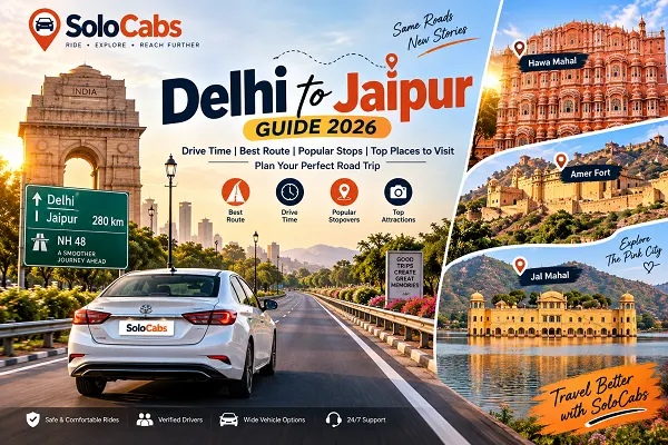 Delhi to Jaipur by Road 2026: Route, Travel Time & Best Places to Explore