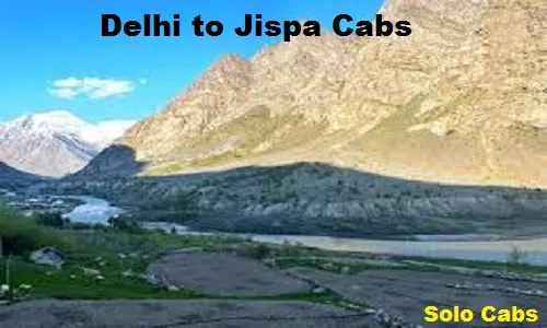 delhi to jispa cabs