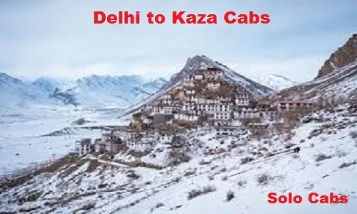 delhi to kaza cabs