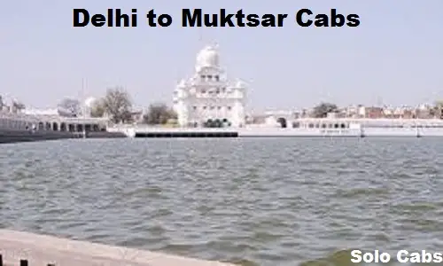delhi to muktsar cabs