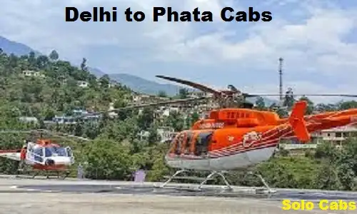 delhi to phata cabs