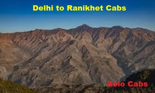  delhi to ranikhet cabs