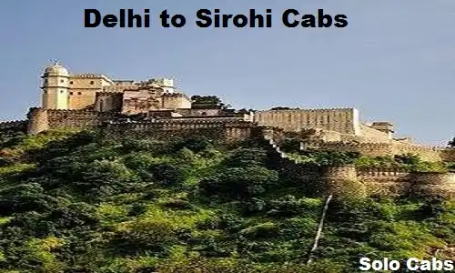 delhi to sirohi cabs