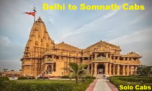 delhi to somnath cabs
