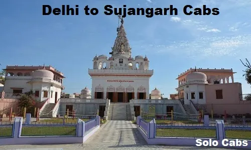 delhi to sujangarh cabs