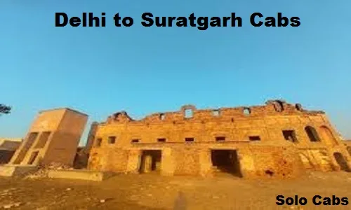 delhi to suratgarh cabs