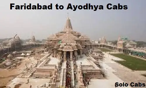faridabad to ayodhya cabs