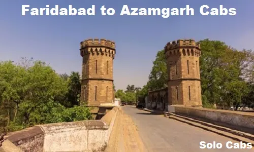 faridabad to azamgarh cabs