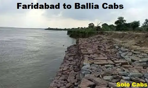 faridabad to ballia cabs