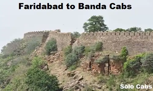 faridabad to banda cabs