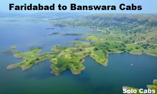 faridabad to banswara cabs