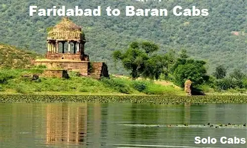 faridabad to baran cabs