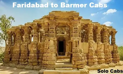 faridabad to barmer cabs