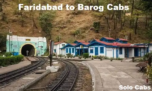 faridabad to barog cabs