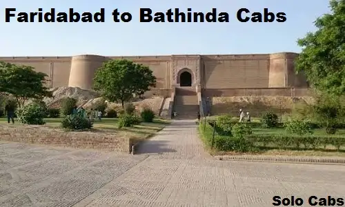 faridabad to bathinda cabs