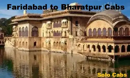 faridabad to bharatpur cabs