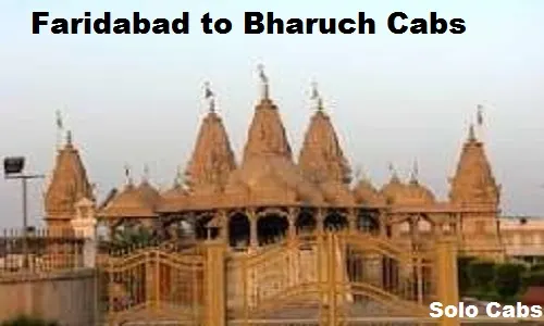 faridabad to bharuch cabs