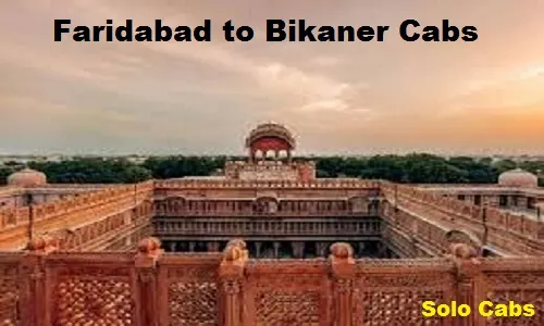 faridabad to bikaner cabs
