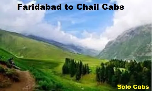 faridabad to chail cabs