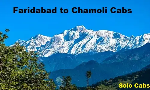 faridabad to chamoli cabs