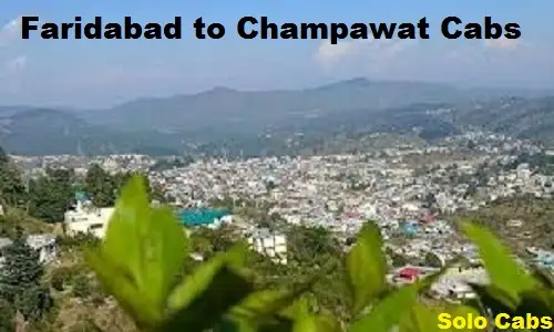 faridabad to champawat  cabs
