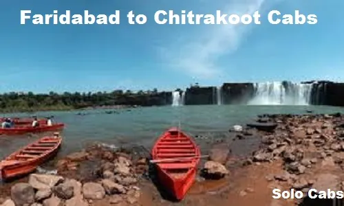 faridabad to chitrakoot cabs