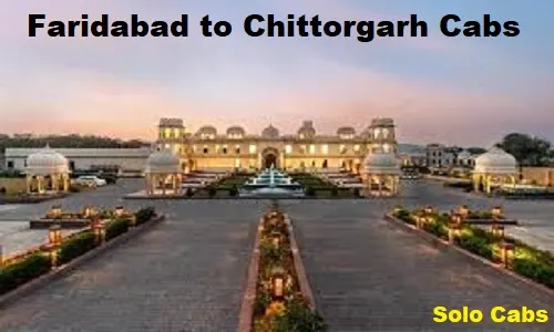 faridabad to chittorgarh cabs