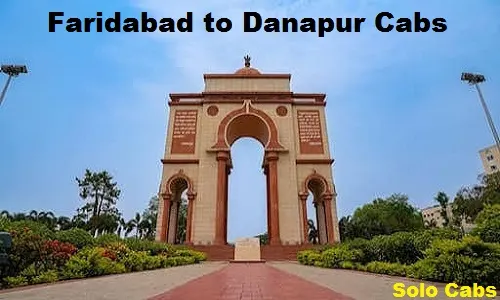 faridabad to danapur cabs