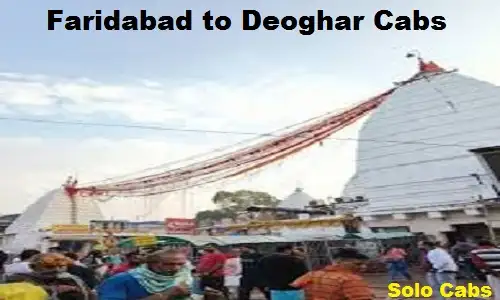 faridabad to deoghar cabs