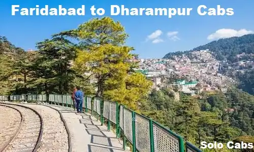 faridabad to dharampur cabs