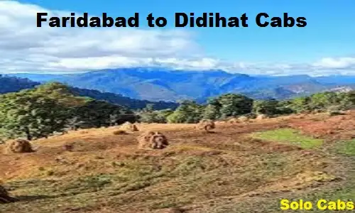 faridabad to didihat cabs