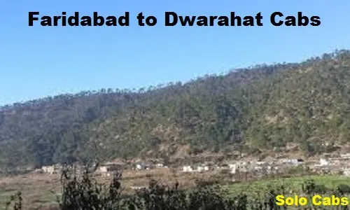 faridabad to dwarahat cabs