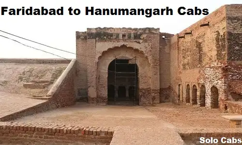 faridabad to hanumangarh cabs