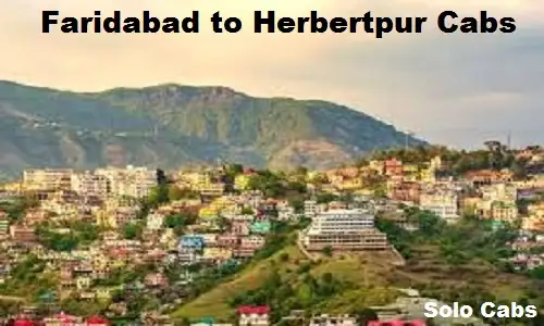 faridabad to herbertpur cabs