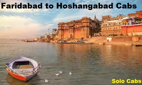 faridabad to hoshangabad cabs
