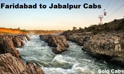 faridabad to jabalpur cabs