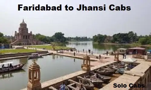 faridabad to jhansi cabs