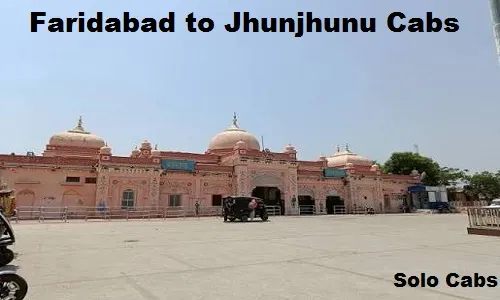faridabad to jhunjhunu cabs