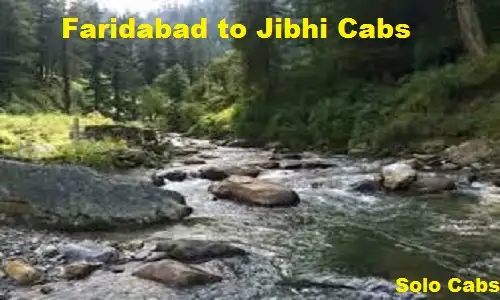 faridabad to jibhi cabs