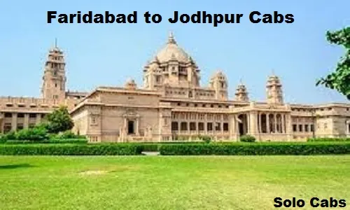 faridabad to jodhpur cabs