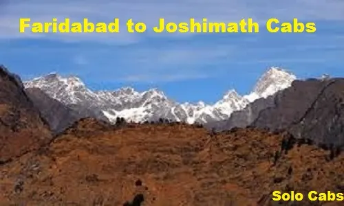 faridabad to joshimath cabs